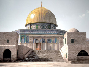 Dome of the Rock 3D मॉडल
