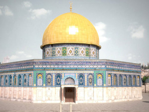 Dome of the Rock 3D मॉडल