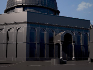 Dome of the Rock 3D मॉडल
