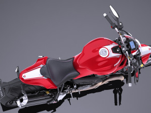 Ducati Monster 1200r 2017 3D मॉडल