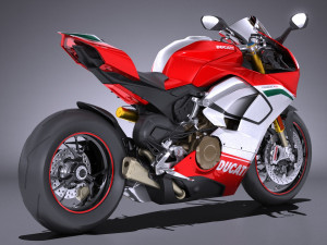 Ducati Panigale Speciale V4 2018 3D Model