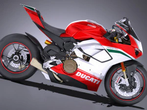 Ducati Panigale Speciale V4 2018 3D Model