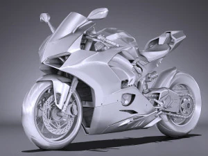Ducati Panigale Speciale V4 2018 3D Model