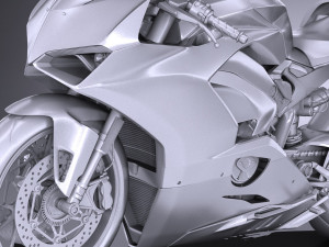 Ducati Panigale Speciale V4 2018 3D Model