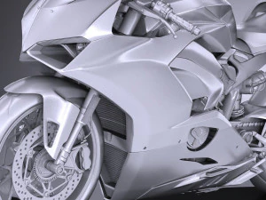 Ducati Panigale Speciale V4 2018 3D Model