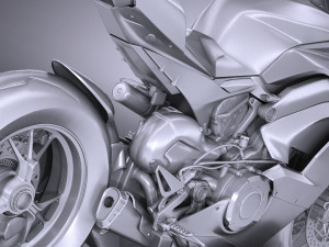 Ducati Panigale Speciale V4 2018 3D Model