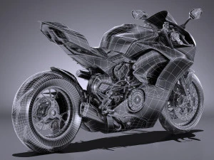 Ducati Panigale Speciale V4 2018 3D Model