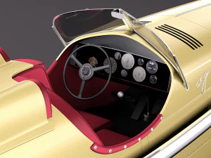 Duesenberg Sj Special Mormon Meteor 1935 3D Model