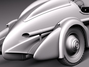 Duesenberg Sj Special Mormon Meteor 1935 3D Model