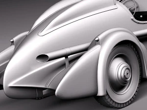 Duesenberg Sj Special Mormon Meteor 1935 3D Model
