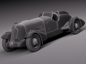 Duesenberg Sj Special Mormon Meteor 1935 3D Model
