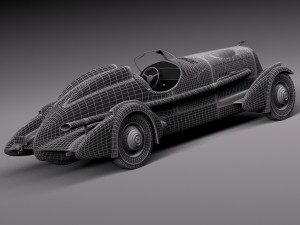 Duesenberg Sj Special Mormon Meteor 1935 3D Model