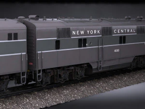 EMD E7 NYCRR Train 3D Model