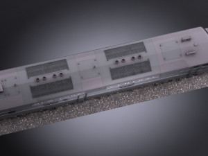 EMD E7 NYCRR Train 3D मॉडल