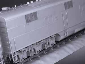 EMD E7 NYCRR Train 3D मॉडल