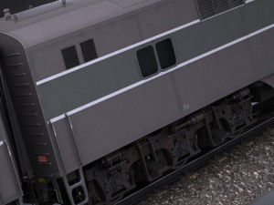 EMD E7 NYCRR Train 3D मॉडल