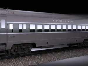 EMD E7 NYCRR Train 3D Model