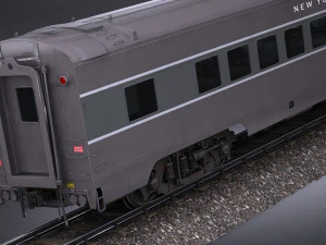 EMD E7 NYCRR Train 3D Model