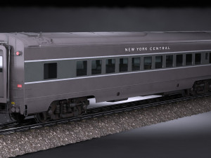 EMD E7 NYCRR Train 3D मॉडल