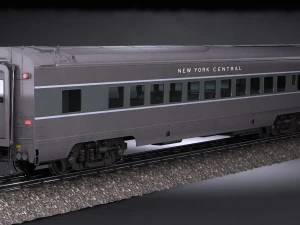 EMD E7 NYCRR Train 3D Model