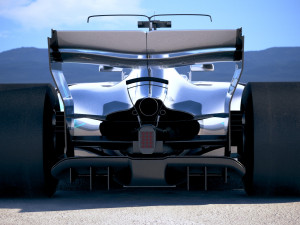 F1 Mercedes-Benz W08 2017 Model 3D