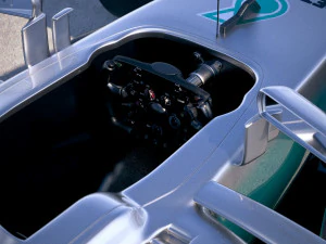 F1 Mercedes-Benz W08 2017 3D Model