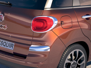 Fiat 500L 2018 Modèle 3D