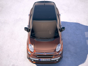 Fiat 500L 2018 Modèle 3D