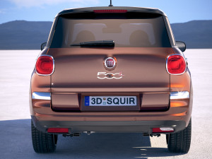 Fiat 500L 2018 Modèle 3D