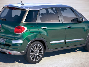 Fiat 500L Cross 2018 Modelo 3D