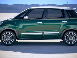 Fiat 500L Cross 2018 Modelo 3D