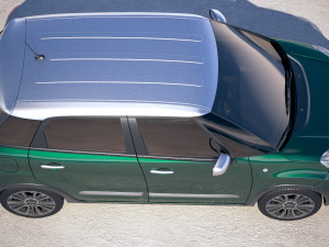 Fiat 500L Cross 2018 Modelo 3D