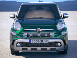 Fiat 500L Cross 2018 Modelo 3D