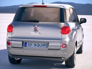 Fiat 500L Wagon 2018 Modèle 3D