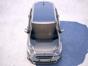 Fiat 500L Wagon 2018 3D Model