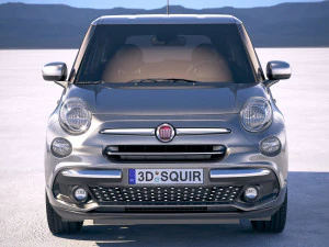 Fiat 500L Wagon 2018 3D Model