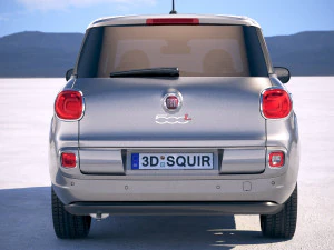Fiat 500L Wagon 2018 3D Model