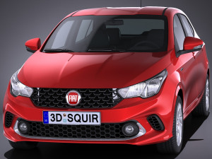 Fiat Argo 2018 Modelo 3D