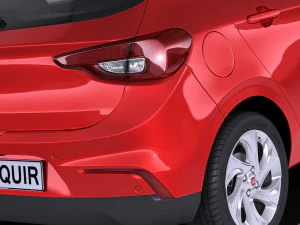 Fiat Argo 2018 3D Model
