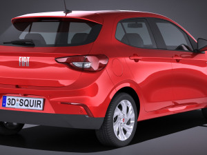 Fiat Argo 2018 Modelo 3D