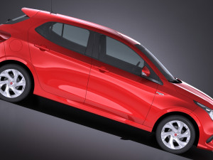 Fiat Argo 2018 Modelo 3D