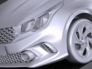Fiat Argo 2018 Modelo 3D