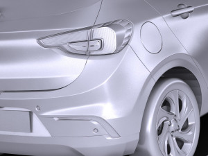 Fiat Argo 2018 Modelo 3D