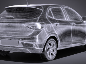 Fiat Argo 2018 Modelo 3D