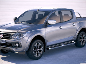 Fiat Fullback 2018 3D Model