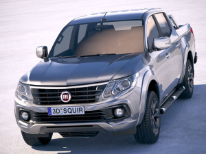 Fiat Fullback 2018 3D-Modell