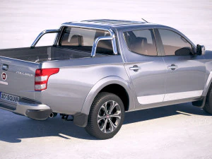 Fiat Fullback 2018 3D Model