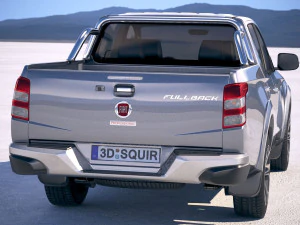 Fiat Fullback 2018 3D Model