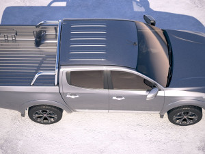 Fiat Fullback 2018 3D-Modell