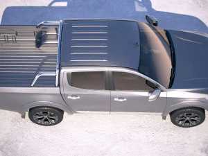 Fiat Fullback 2018 3D Model